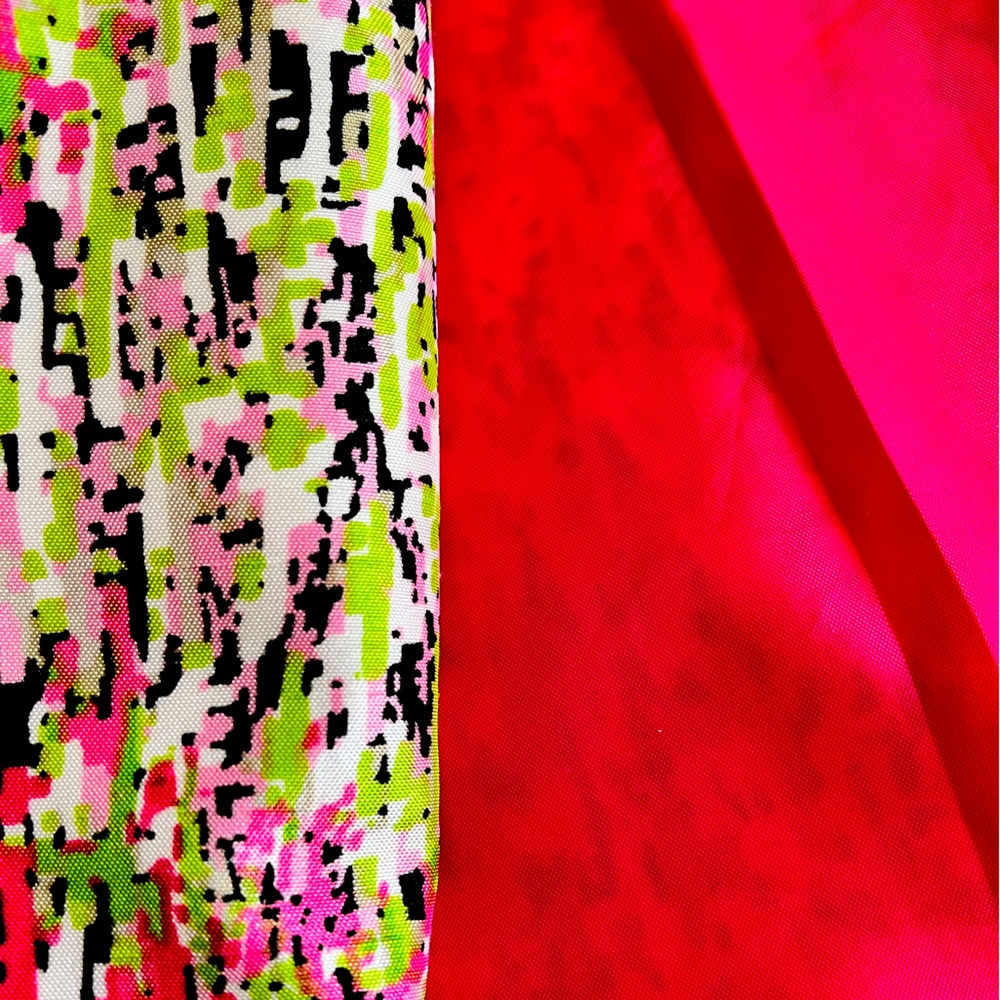 Kasper Open Front 3/4 Sleeve Abstract Print Jacke… - image 7